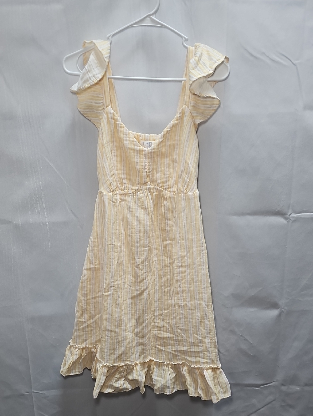 Yellow Dress With Pockets Size XS